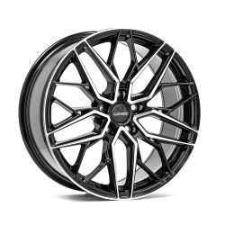 LENSO VENTUS Alloy Wheel 18x8.5 5x108 ET40 Gloss Black & Polished 72.6 CB