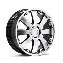 LENSO CONCERTO Alloy Wheel 20x8.5 6x120 ET35 Gloss Black & Polished 73.1 CB
