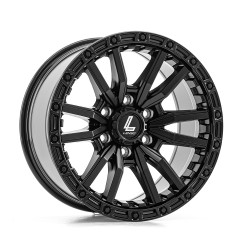 LENSO VALOR Alloy Wheel 17x9 6x139.7 ET12 Matt Black 106.1 CB