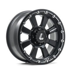 LENSO INTIMIDATOR 8 Alloy Wheel 20x9.5 4x100 ET20 Matt Black & Chamfered 74.1 CB