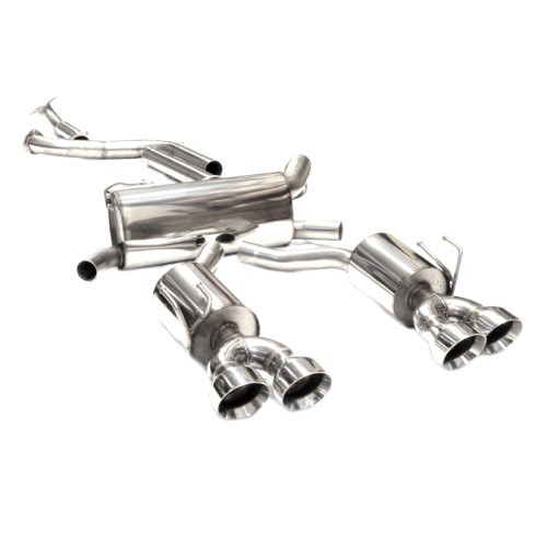 Martelius Cat Back Exhaust System Honda Civic Type R Fk2 15+ Rhd