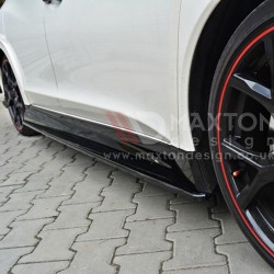 Maxton Design Side Skirts Diffusers Honda Civic Type R Fk2 15+