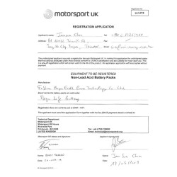 Mega-Life MV-31L LiFePO4 Lithum-Ion Lightweight Race Battery