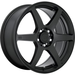 Motegi MR143 Alloy Wheel 18x8 ET45 5x114~5x108 Satin Black 72.56mm