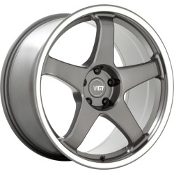 Motegi MR151 Alloy Wheel 19x9.5 ET15 5x114 Gunmetal With Machined Lip 72.56mm