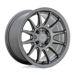 Motegi MR156 Alloy Wheel 15x8 ET28 4x100~4x108 Gloss Gunmetal 72.56mm