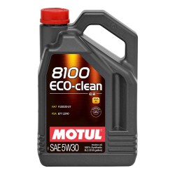 Motul 8100 Eco-clean 5w30 Synthetic Engine Oil 1 Litre No Filter