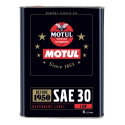 Motul Sae 30 Mineral Classic Engine Oil 2 Litres