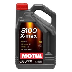 Motul 8100 X-max 0w40 Synthetic Engine Oil 1 Litre No Filter