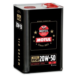 Motul 20w50 Mineral Classic Engine Oil 5 Litres
