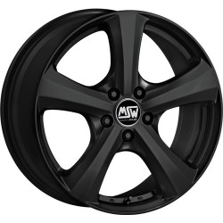 Msw 19 W Matt Black Alloy Wheel 16x7 Et35 5x110