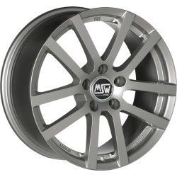 Msw 22 Grey Silver Alloy Wheel 14x5.5 Et43 4x108