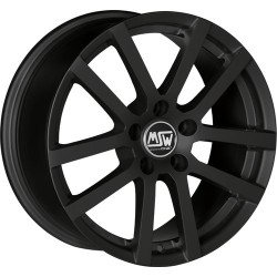 Msw 22 Matt Black Alloy Wheel 14x5.5 Et35 4x100