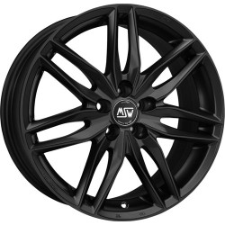 Msw 24 Matt Black Alloy Wheel 15x6.5 Et45 5x112