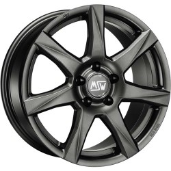 Msw 77 Matt Dark Grey Alloy Wheel 14x5 Et45 4x100 Msw 77 Matt Dark Grey Alloy Wheel 14x5 Et45 4x100