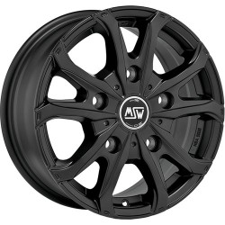 Msw 48 Van Matt Black Alloy Wheel 16x6.5 Et45 5x120