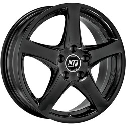 Msw 78 Gloss Black Alloy Wheel 17x6.5 Et49 5x112