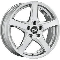 Msw 78 Full Silver Alloy Wheel 16x6.5 Et49 5x112