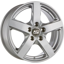 Msw 55 Van Full Silver Alloy Wheel 17x7 Et49 5x120 Msw 55 Van Full Silver Alloy Wheel 17x7 Et49 5x120