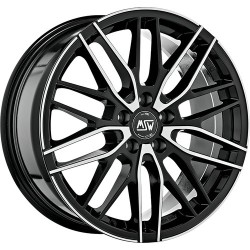 Msw 72 Black Full Polished (gbfp) Alloy Wheel 18x8 Et50 5x112 Msw 72 Black Full Polished (gbfp) Alloy Wheel 18x8 Et50 5x112
