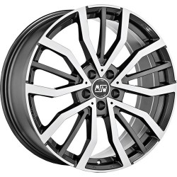 Msw 49 Gloss Gun Metal Full Polished Alloy Wheel 20x8.5 Et50 5x127