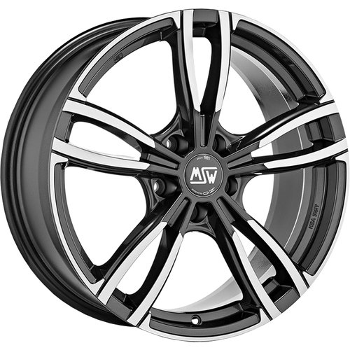 Msw 73 Gloss Dark Grey Full Polished Alloy Wheel 17x7.5 Et43 5x120 Msw 73 Gloss Dark Grey Full Polished Alloy Wheel 17x7.5 Et43 5x120