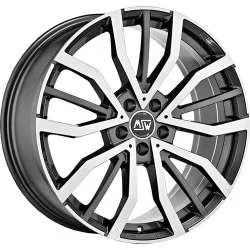 Msw 49 Gloss Gun Metal Full Polished Alloy Wheel 18x8 Et48 5x112