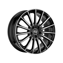 Msw 30 Black Full Polished (gbfp) Alloy Wheel 19x7.5 Et45 5x120