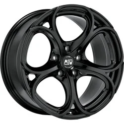 MSW 82 GLOSS BLACK ALLOY WHEEL 19x8 ET42 5x110 