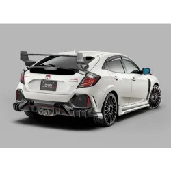 Mugen Aero Carbon Wing Spoiler Cfrp Rc20gt Honda Civic Type R Fk8
