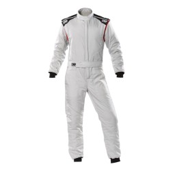 OMP First-S Race Suit FIA 8856-2018 Silver - 44