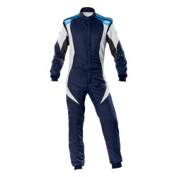 OMP First EVO Race Suit FIA 8856-2018 Red/White - 42