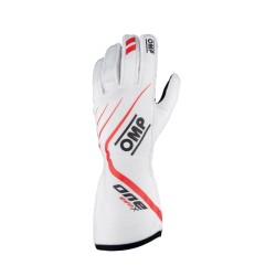 OMP One-S Racing Gloves FIA 8856-2018 White - Large