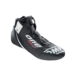 OMP Evo X R Racing Boots FIA 8856-2018 Black - EU Size 37