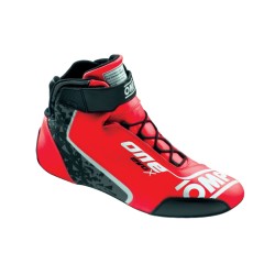 OMP Evo X Racing Boots FIA 8856-2018 Red - EU Size 36