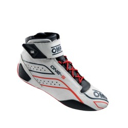 OMP One-S Racing Boots FIA 8856-2018 White - EU Size 37