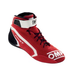 OMP First Racing Boots FIA 8856-2018 Red - EU Size 37