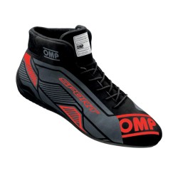 OMP Sport Racing Boots My2022 FIA 8856-2018 Black/Red - EU Size 36