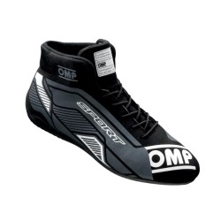 OMP Sport Racing Boots My2022 FIA 8856-2018 Black/White - EU Size 36