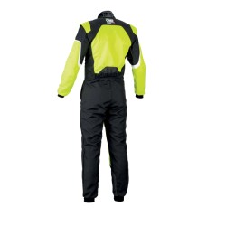 OMP KS-3 Karting Suit Yellow/Black - 42