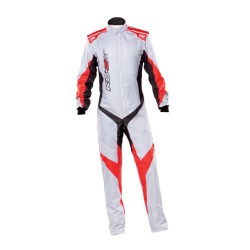 OMP KS-2 Art My2022 Printed Karking Suit Silver/Red - 44