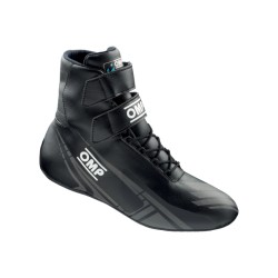 OMP ARP Waterproof High-Top Karting Boots Black - EU Size 34