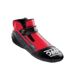 OMP KS-2 Karting Boots Red/Black - EU Size 32