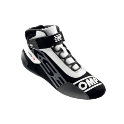 OMP KS-3 Karting Boots Black/White - EU Size 32