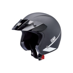 OMP Star Open Face ABS Racing Helmet Matt Black - Large