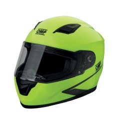 OMP Circuit Hero Full Face Thermoplastic Racing Helmet White - Small