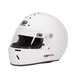 OMP GP-R K Full Face Karting Helmet My2022 White - Large