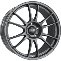 Oz Racing Ultraleggera Hlt Matt Graphite Silver Alloy Wheel 19x8 Et35 5x100