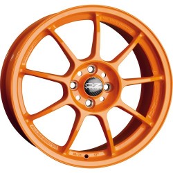 Oz Racing Alleggerita Hlt 4f Orange Alloy Wheel 17x7 Et37 4x100