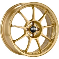 Oz Racing Alleggerita Hlt 4f Race Gold Alloy Wheel 17x7 Et37 4x100